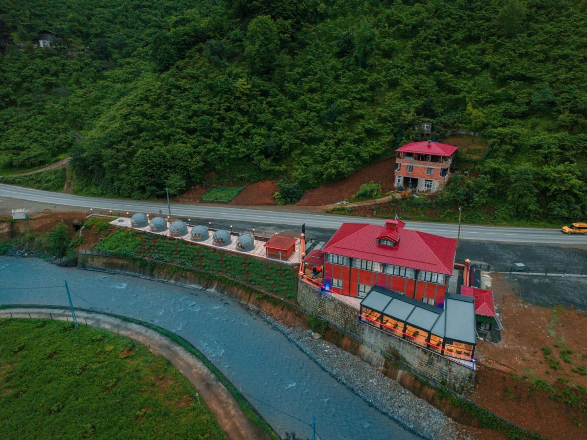 Lidzo Villa Butik Otel ทรับซอน ภายนอก รูปภาพ